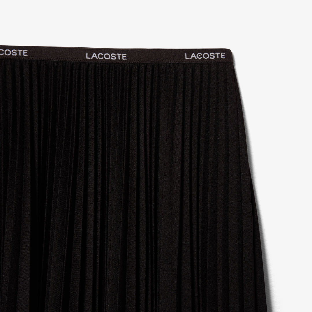 Long Pleated Elasticated Waist Skirt - JF1402