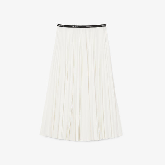 Long Pleated Elasticated Waist Skirt - JF1402