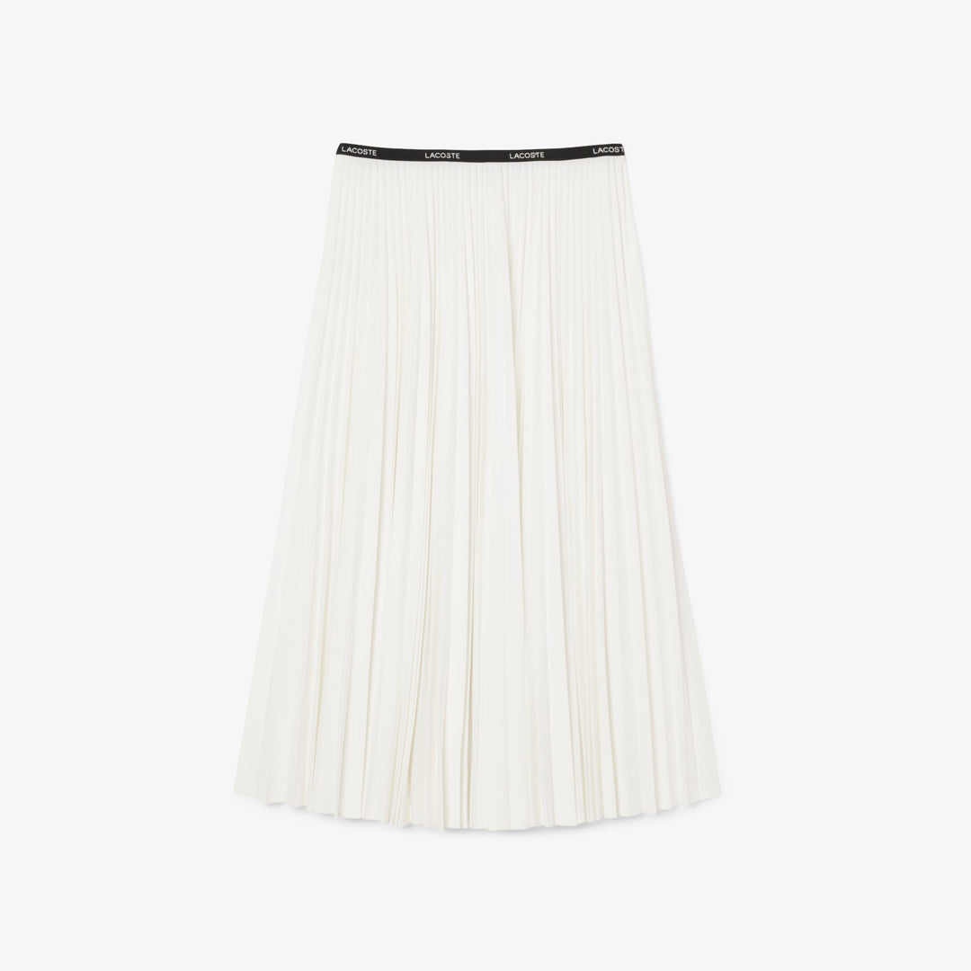 Long Pleated Elasticated Waist Skirt-JF1402