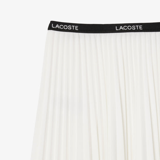 Long Pleated Elasticated Waist Skirt-JF1402