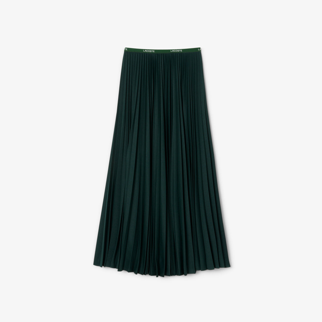 Long Pleated Elasticated Waist Skirt - JF1402
