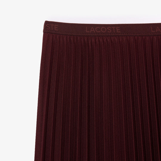 Elastic Waist Fluid Pleated Skirt - JF8050
