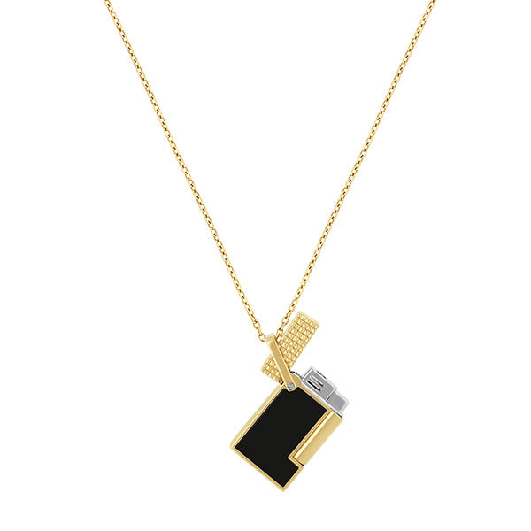Lighter Necklace Lacquered Lighter Golden - K27077CH