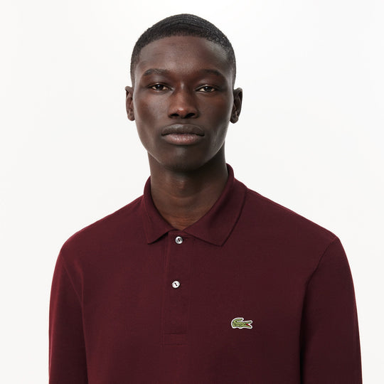 Classic Fit Long Sleeved L.12.12 Polo Shirt - L1312