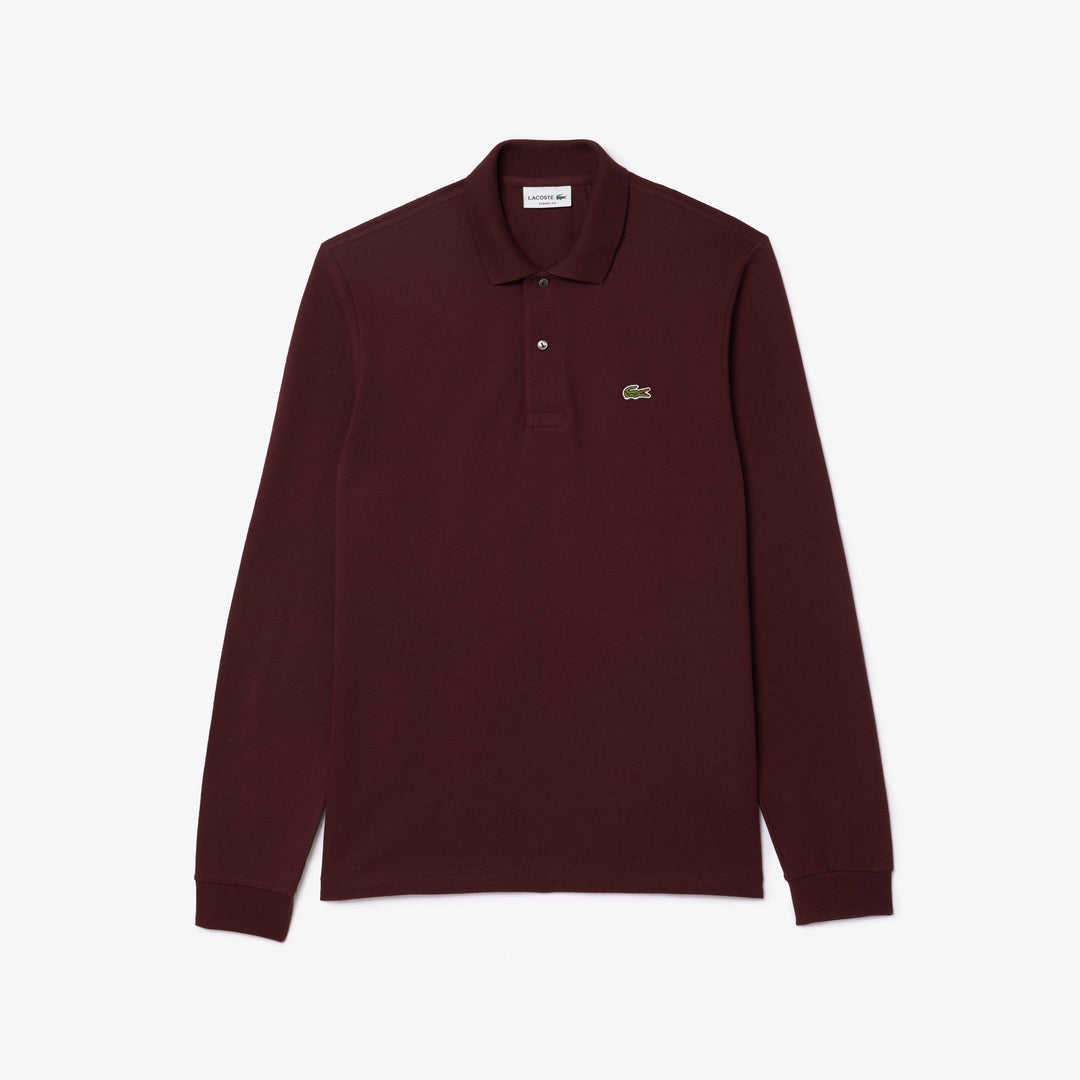 Classic Fit Long Sleeved L.12.12 Polo Shirt - L1312