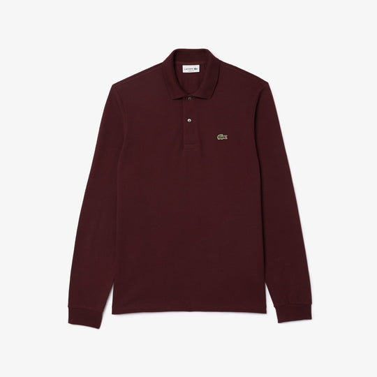 Classic Fit Long Sleeved L.12.12 Polo Shirt - L1312