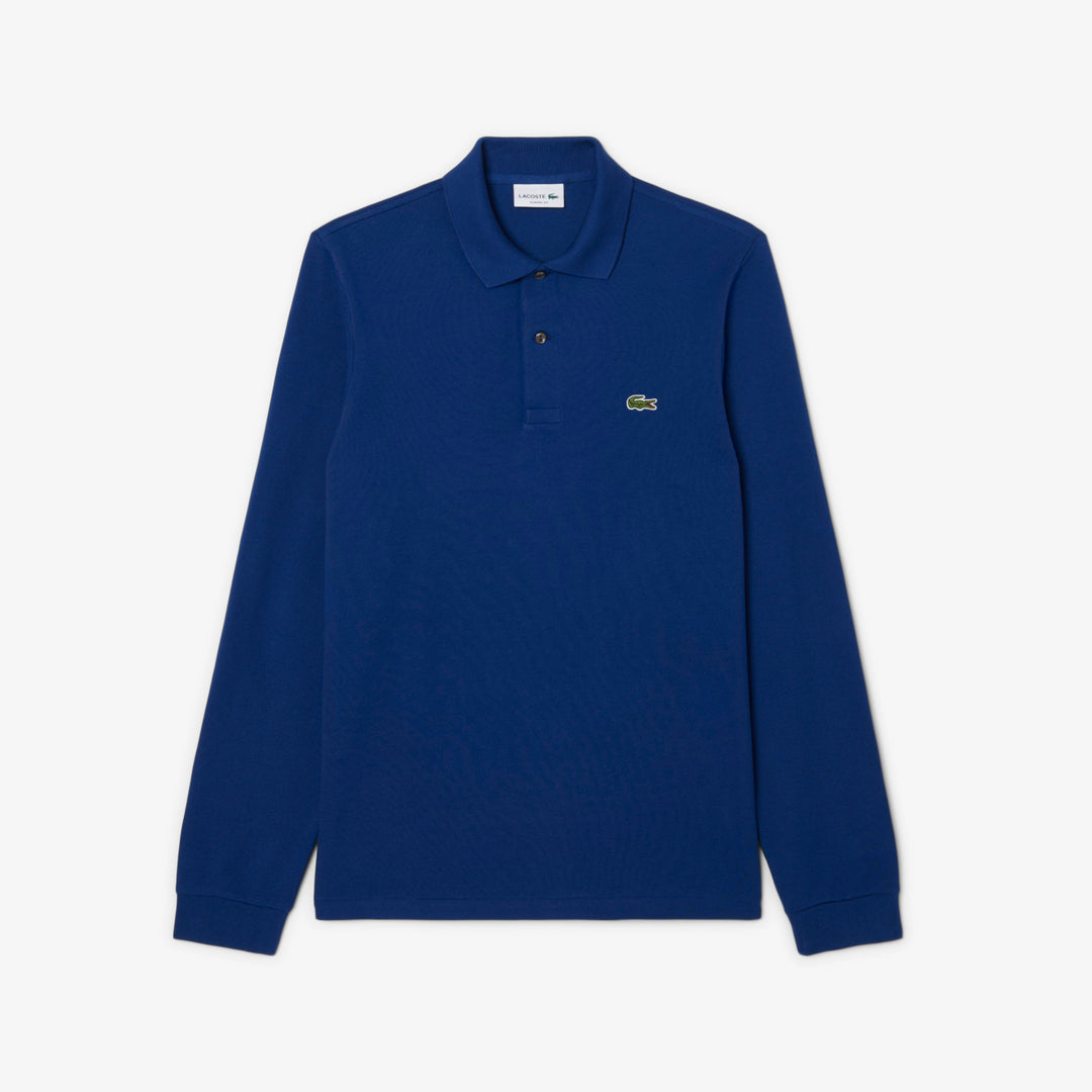 Classic Fit Long Sleeved L.12.12 Polo Shirt - L1312