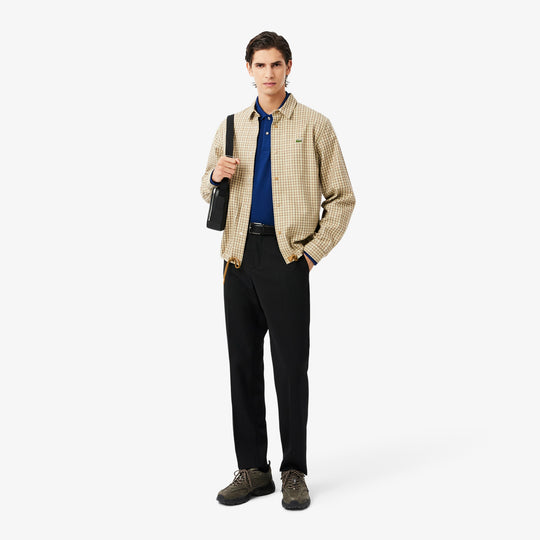 Classic Fit Long Sleeved L.12.12 Polo Shirt - L1312