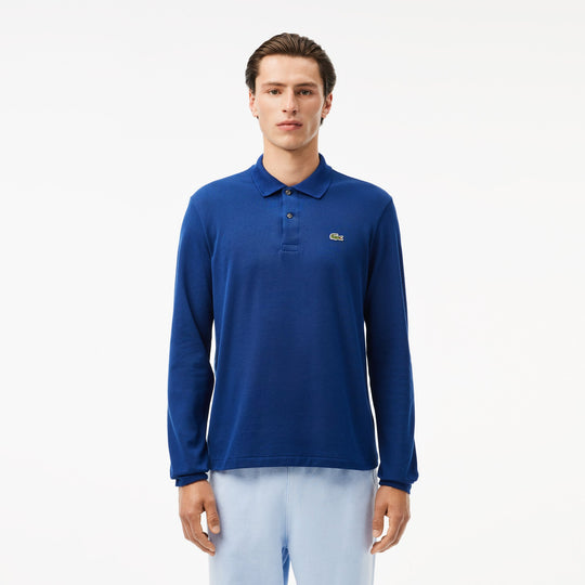 Classic Fit Long Sleeved L.12.12 Polo Shirt - L1312