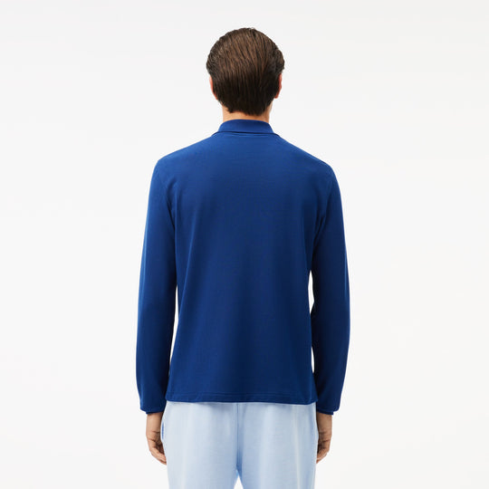 Classic Fit Long Sleeved L.12.12 Polo Shirt - L1312