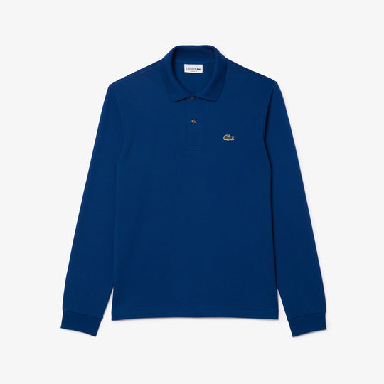 Classic Fit Long Sleeved L.12.12 Polo Shirt - L1312