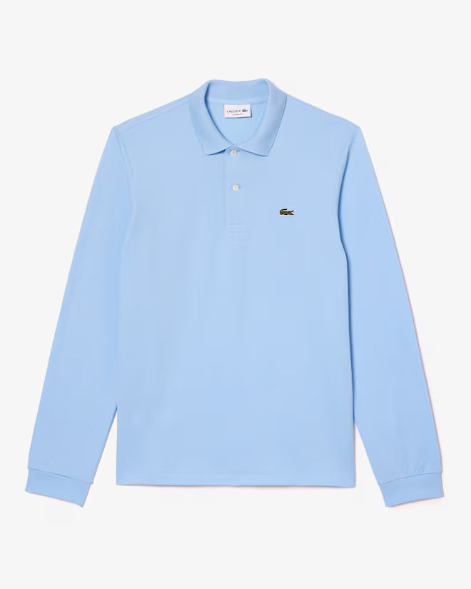 Classic Fit Long Sleeved L.12.12 Polo Shirt - L1312