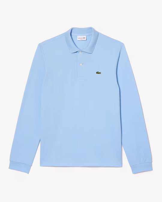 Classic Fit Long Sleeved L.12.12 Polo Shirt - L1312