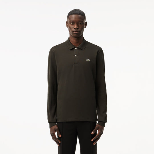 Classic Fit Long Sleeved L.12.12 Polo Shirt - L1312