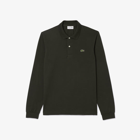 Classic Fit Long Sleeved L.12.12 Polo Shirt - L1312