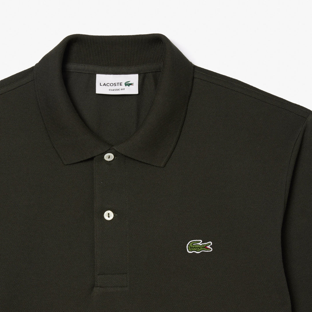 Classic Fit Long Sleeved L.12.12 Polo Shirt - L1312