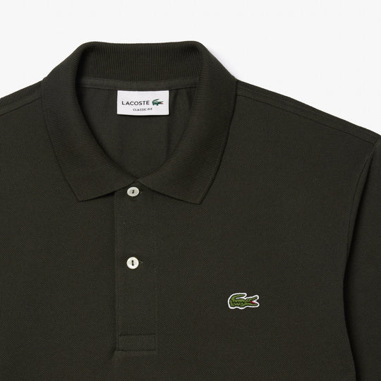 Classic Fit Long Sleeved L.12.12 Polo Shirt - L1312