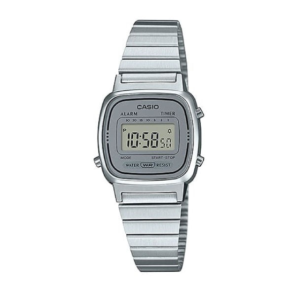 CASIO VINTAGE DIGITAL WOMEN METAL WATCH LA670WA-7DF