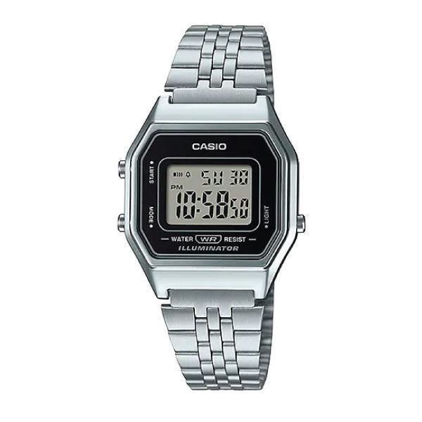 Casio Vintage Digital women Metal Watch LA680WA-1DF