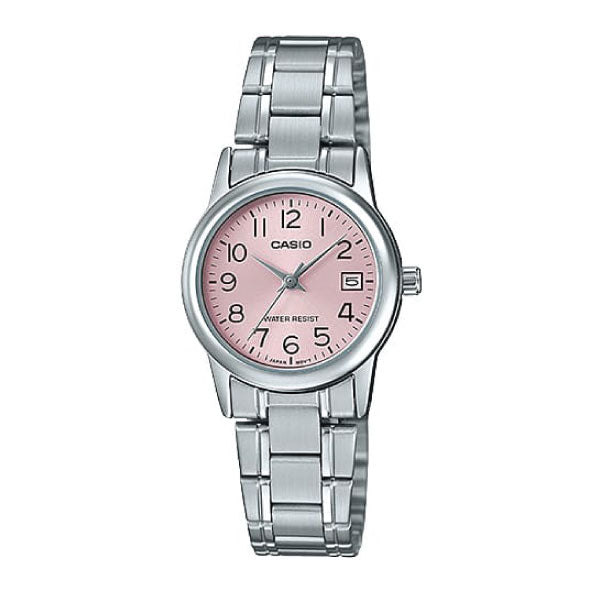 CASIO WOMEN 3H WATCH LTP-V002D-4BUDF