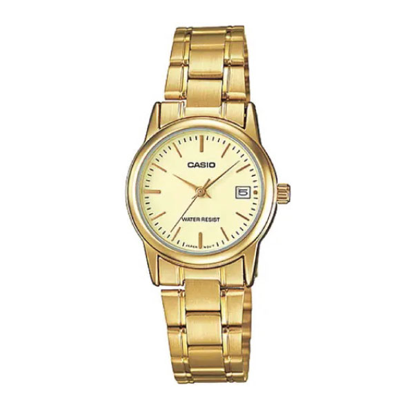 CASIO WOMEN 3H WATCH LTP-V002G-9AUDF