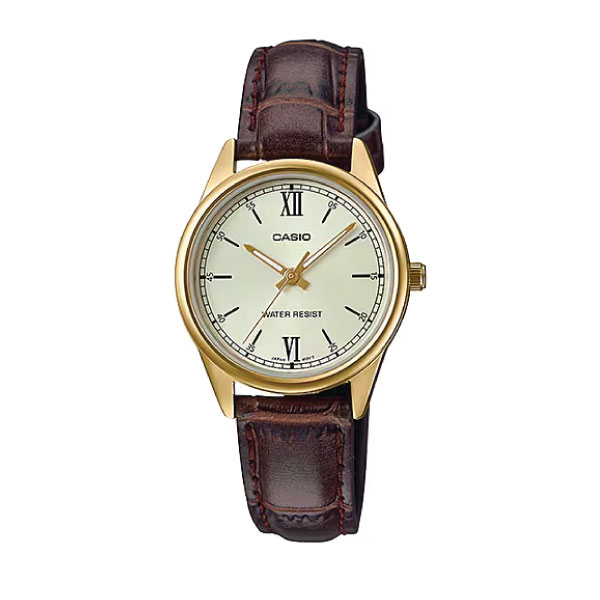 CASIO WOMEN 3H WATCH LTP-V005GL-9BUDF