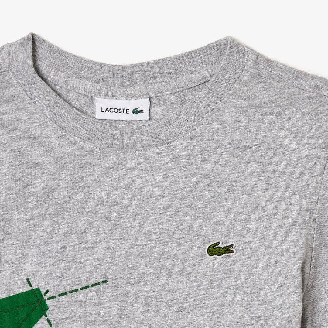 Crocodile Graphic Cotton T-shirt - TJ2578
