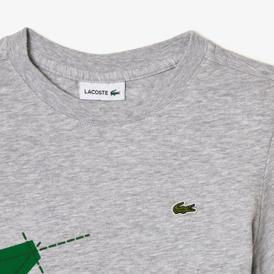 Crocodile Graphic Cotton T-shirt - TJ2578