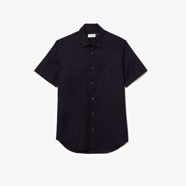 Shop The Latest Collection Of Lacoste Men'S Regular Fit Solid Cotton Shirt - Ch8528 In Lebanon