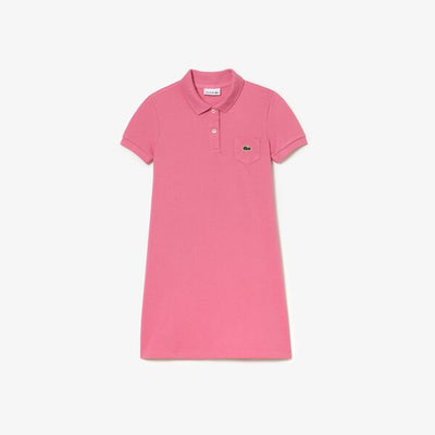 Shop The Latest Collection Of Lacoste Girl’S Polo-Style Cotton Dress - Ej2816 In Lebanon