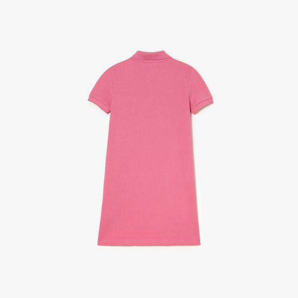 Girl’S Polo-Style Cotton Dress - Ej2816