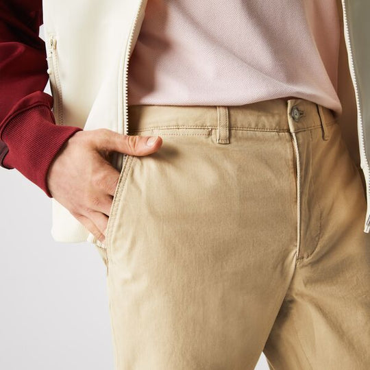 Men's Slim Fit Stretch Gabardine Chino Pants