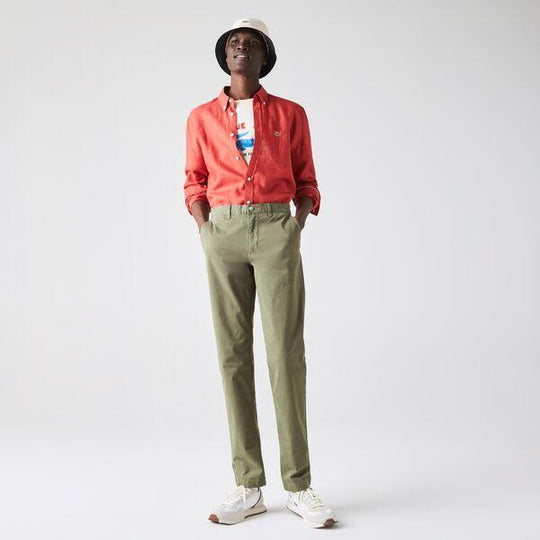 Men's Slim Fit Stretch Gabardine Chino Pants - Hh9553