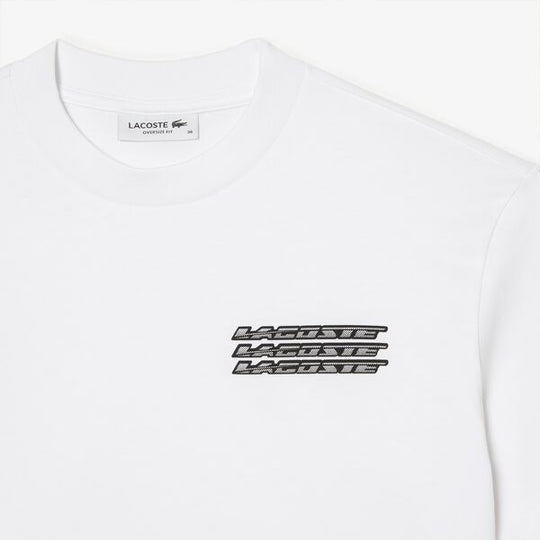 Shop The Latest Collection Of Lacoste Women’S Lacoste Oversized Cotton Jersey T-Shirt - Tf5599 In Lebanon