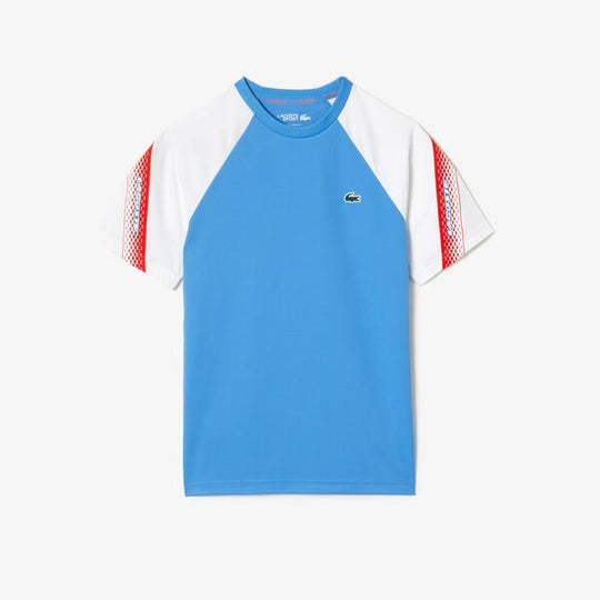 Men’S Lacoste Sport Regular Fit Logo Stripe T-Shirt - Th5196