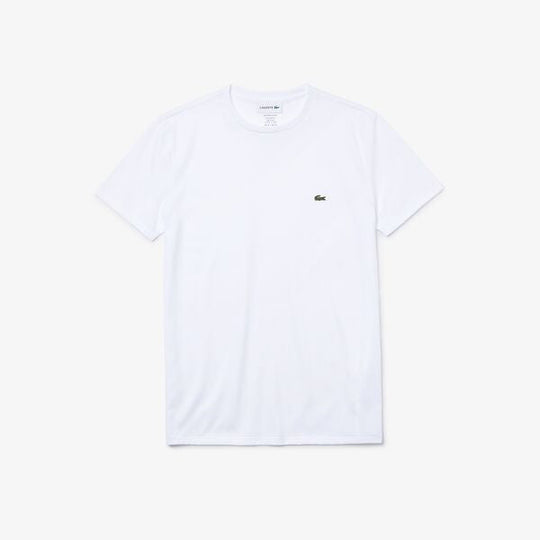 Shop The Latest Collection Of Lacoste Men'S Crew Neck Pima Cotton Jersey T-Shirt-Th6709 In Lebanon