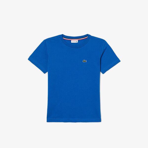Shop The Latest Collection Of Lacoste Kids' Crew Neck Cotton Jersey T-Shirt - Tj1442 In Lebanon