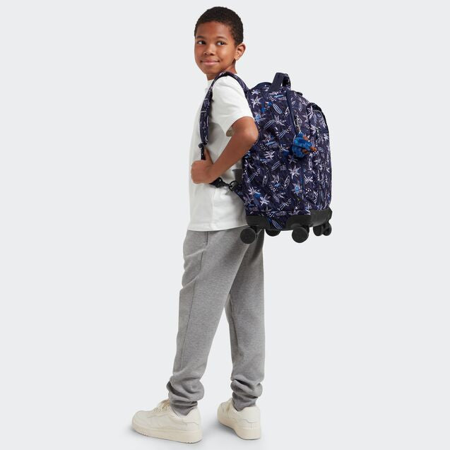New Zea-Large Wheeled Backpack (With Laptop Protection)-I4674