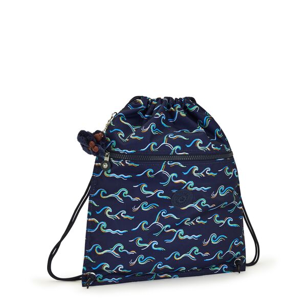 Supertaboo-Medium Backpack (With Drawstring)-I5637
