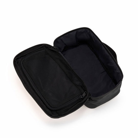 ECOALF BLACK OSLO TOILETRY BAG FOR MEN