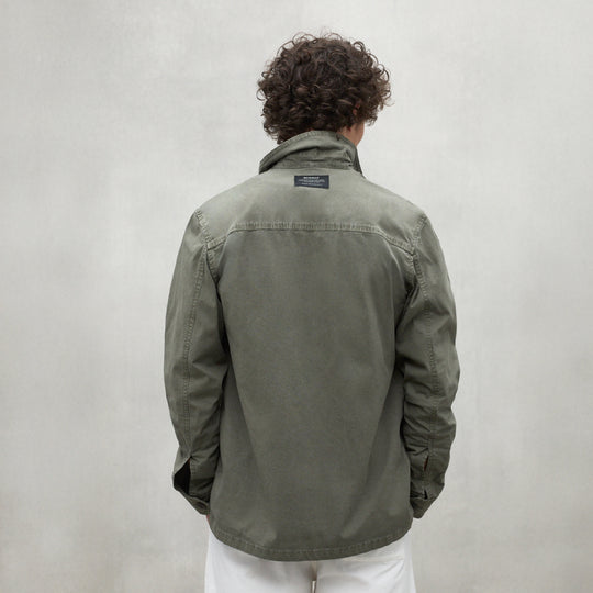 ECOALF OLIVE SAHARA JACKET FOR MEN