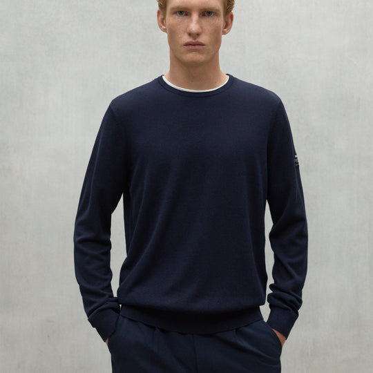 ECOALF DEEP NAVY BAYONA SWEATER FOR MEN