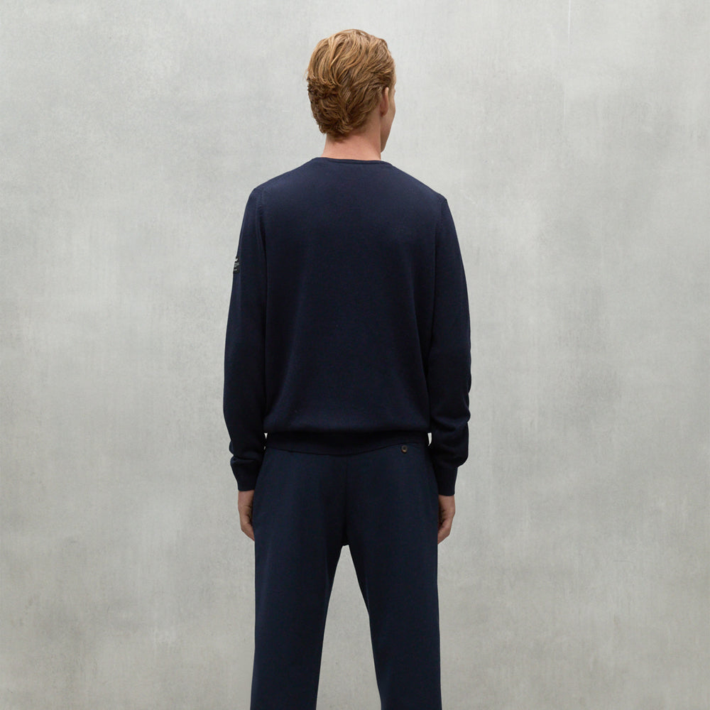 ECOALF DEEP NAVY BAYONA SWEATER FOR MEN