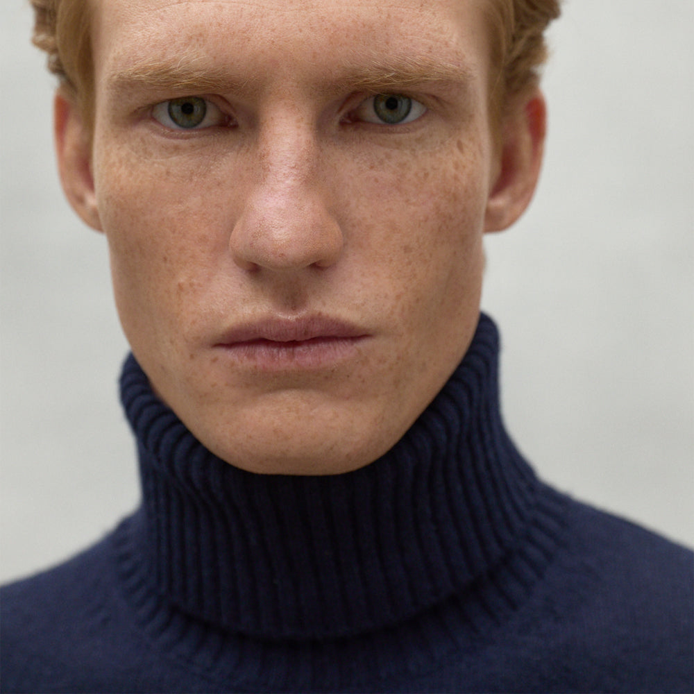 ECOALF DEEP NAVY BRUN SWEATER FOR MEN