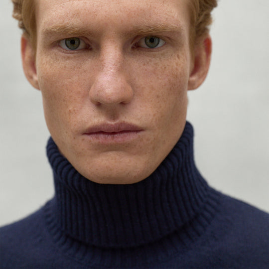 ECOALF DEEP NAVY BRUN SWEATER FOR MEN