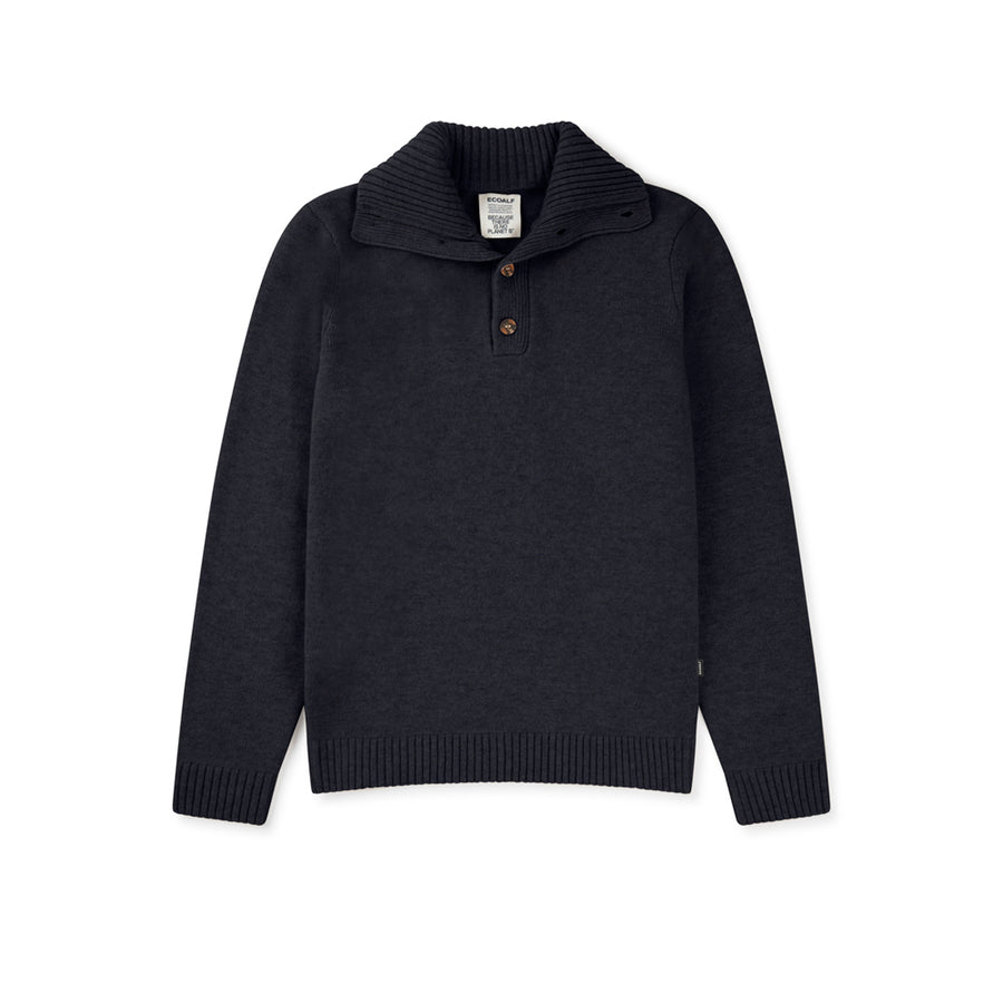 ECOALF DEEP NAVY IDESIA SWEATER FOR MEN