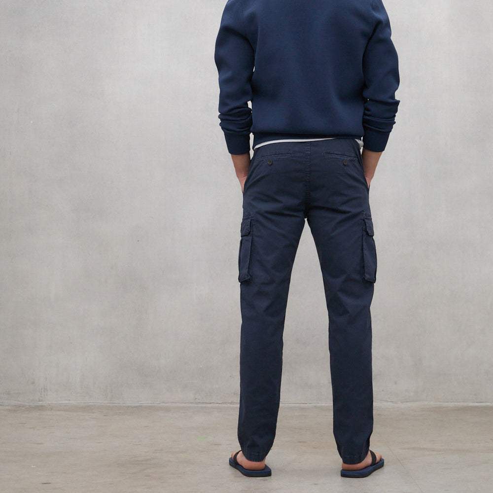 ECOALF DEEP NAVY ETHICARGO PANTS FOR MEN