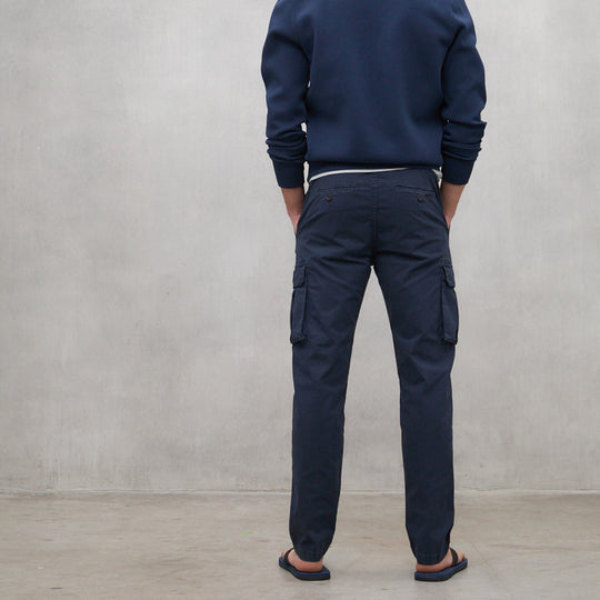ECOALF DEEP NAVY ETHICARGO PANTS FOR MEN