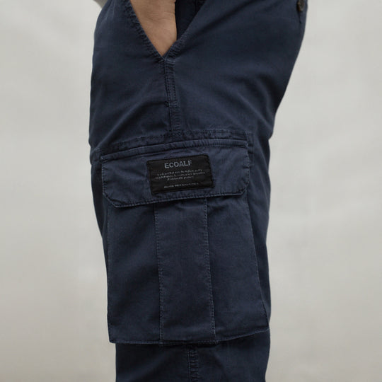 ECOALF DEEP NAVY ETHICARGO PANTS FOR MEN