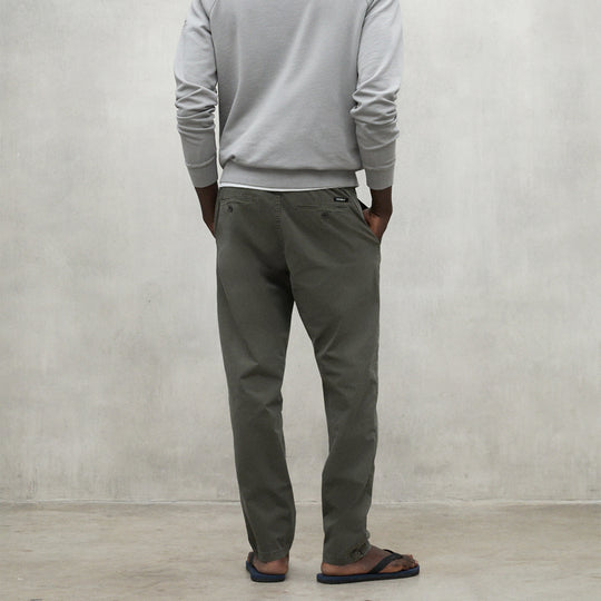 ECOALF DUSTY OLIVE ETHIC PANTS FOR MEN